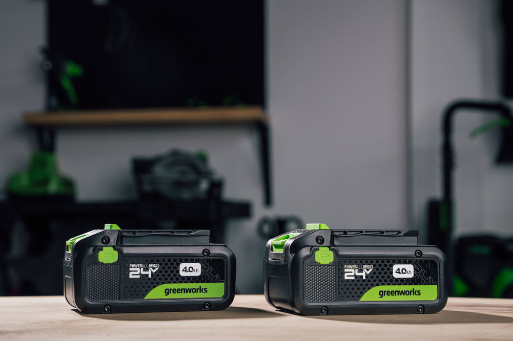 greenworks-powerall-24v-2x-batterie-4ah-usb-c-high-power image 2