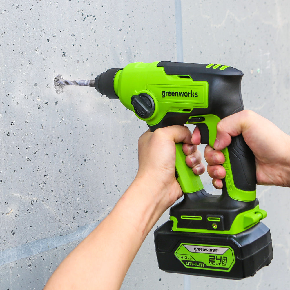 greenworks-powerall-24v-tassellatore-martello-1-2j-con-batteria-2ah image 3
