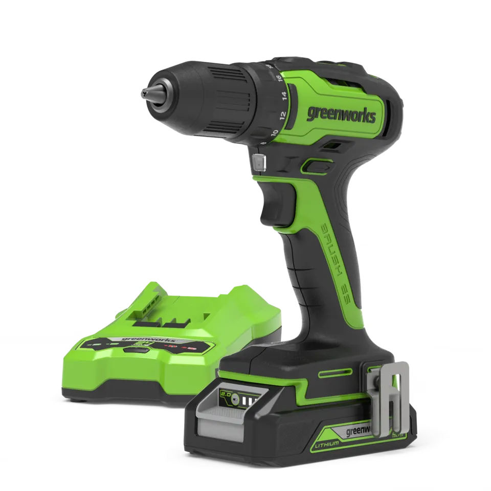 greenworks-powerall-24v-trapano-avvitatore-35nm-con-batteria-2ah image 1
