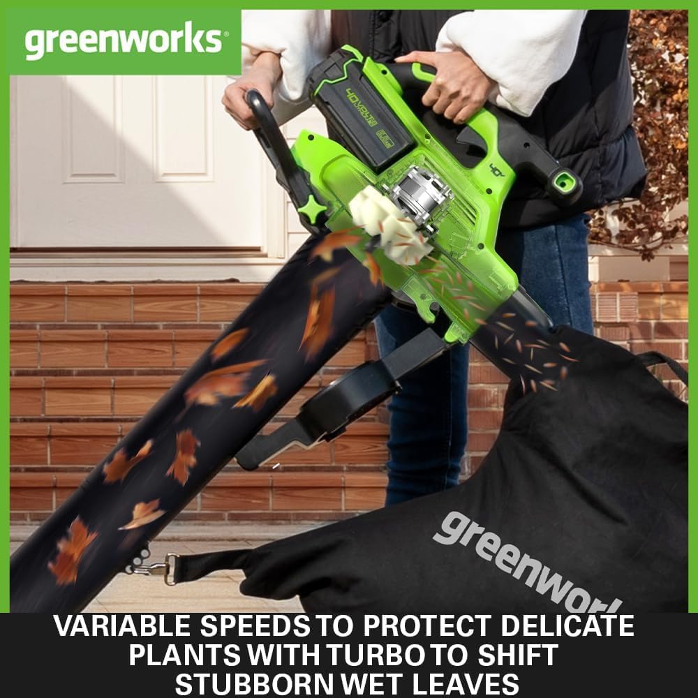 greenworks-40v-gd40bviik2x-soffiatore-aspiratore-370-km-h-con-2x-batterie-2ah image 6