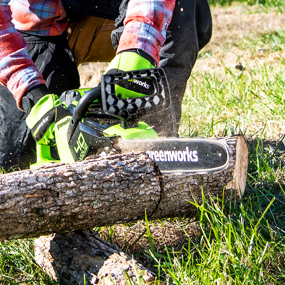 greenworks-40v-motosega-35cm-gd40cs15k2x-con-2x-batterie-2ah image 7