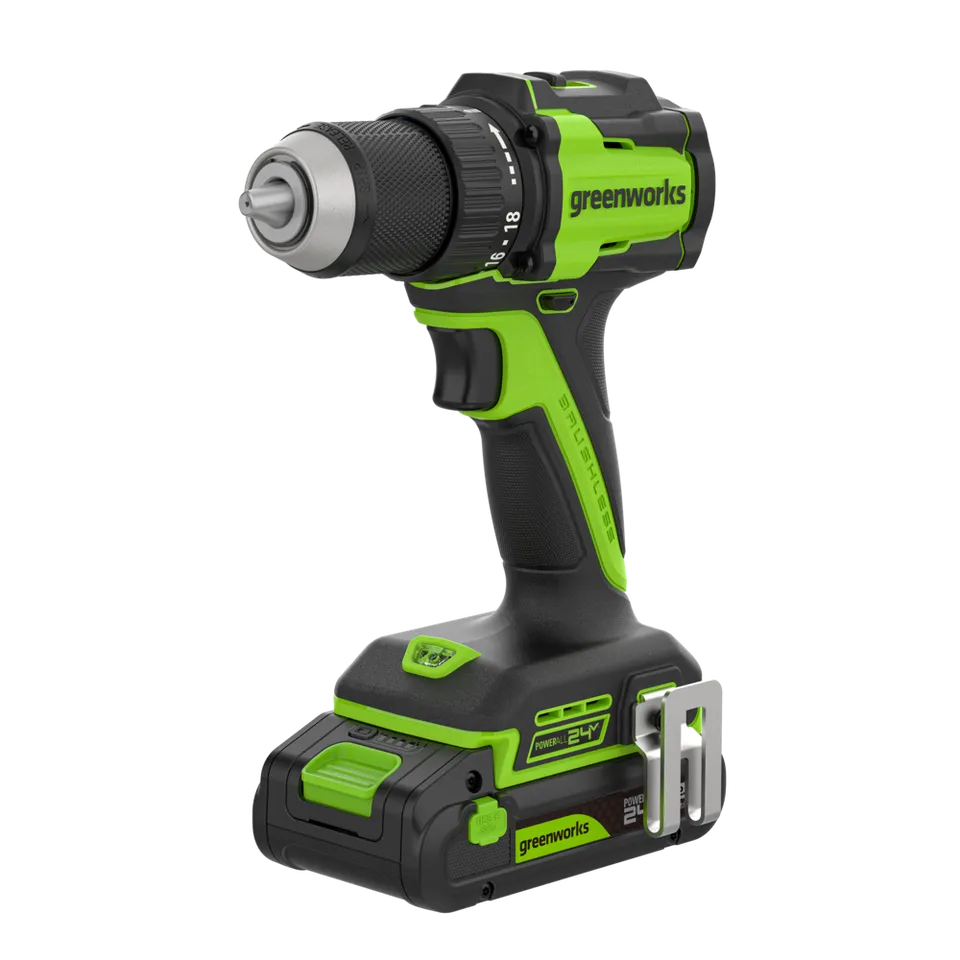 greenworks-dd345-trapano-avvitatore-24v-45nm-batteria-2ah image 1