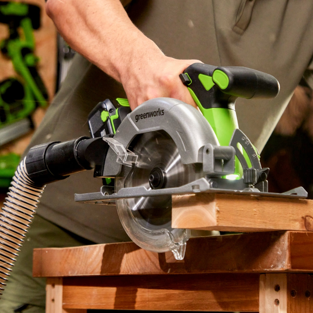 greenworks-powerall-24v-ck322-set-trapano-avvitatore-sega-circolare-con-2-batter image 4
