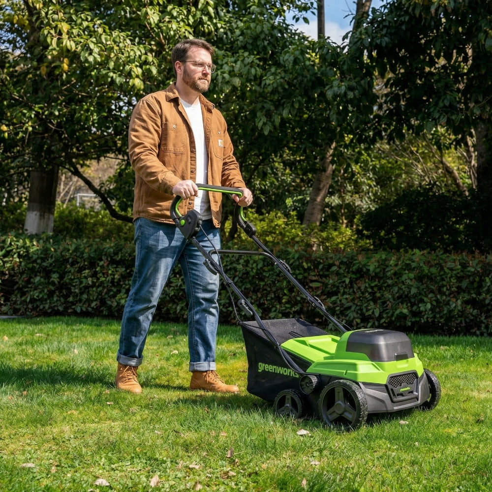 greenworks-gd2x24sc38ii-scarificatore-arieggiatore-48v-38-cm-solo-corpo image 2
