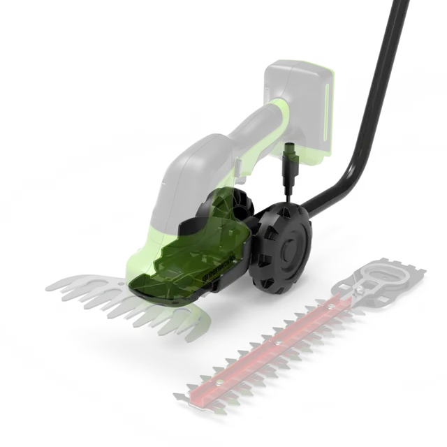 greenworks-asta-di-prolunga-per-cesoie-erba-e-arbusti-24v-g24sht image 1