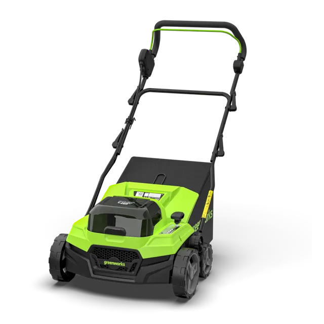 greenworks-gd2x24sc38ii-scarificatore-arieggiatore-48v-38-cm-solo-corpo image 1