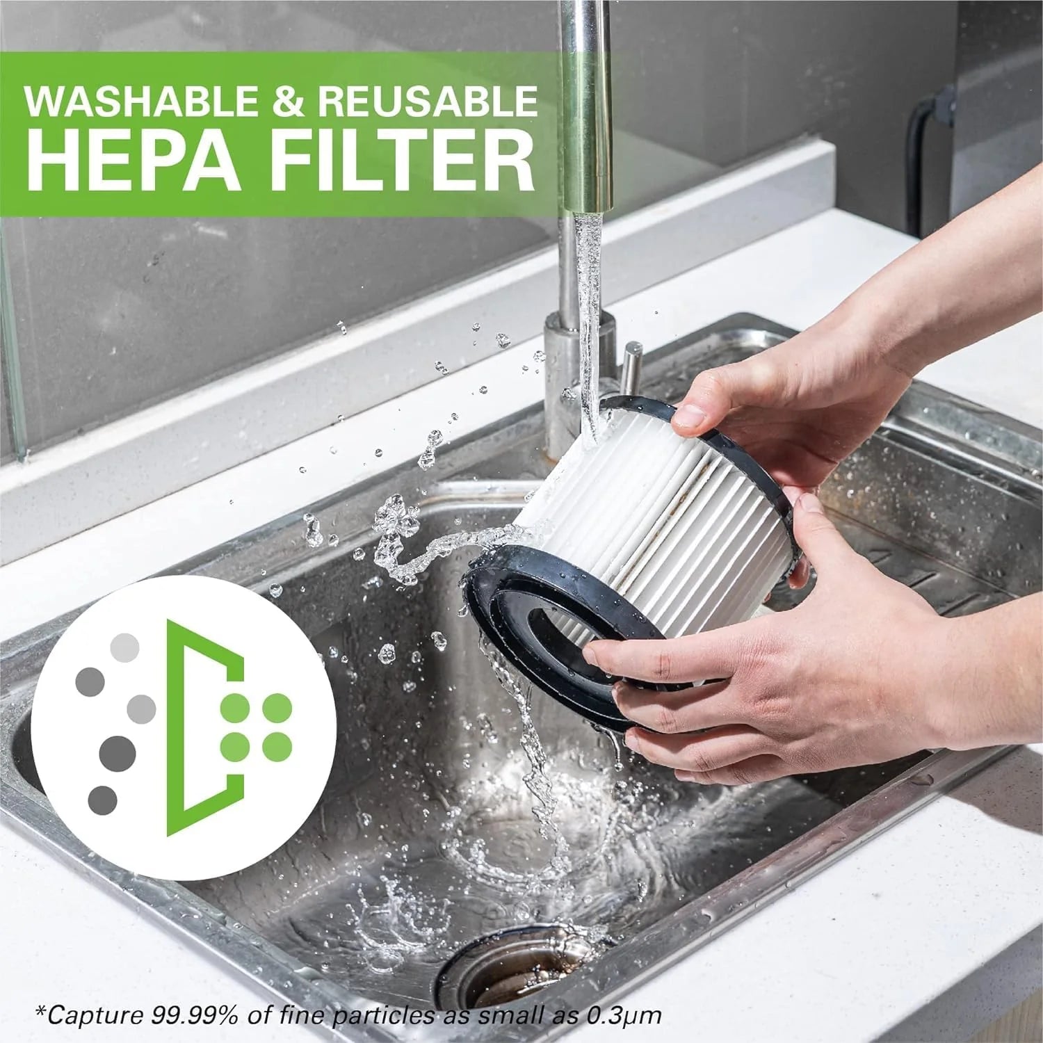greenworks-filter-screen-assembly-filtro-a-rete-per-aspirapolvere-24v-g24wdv image 2