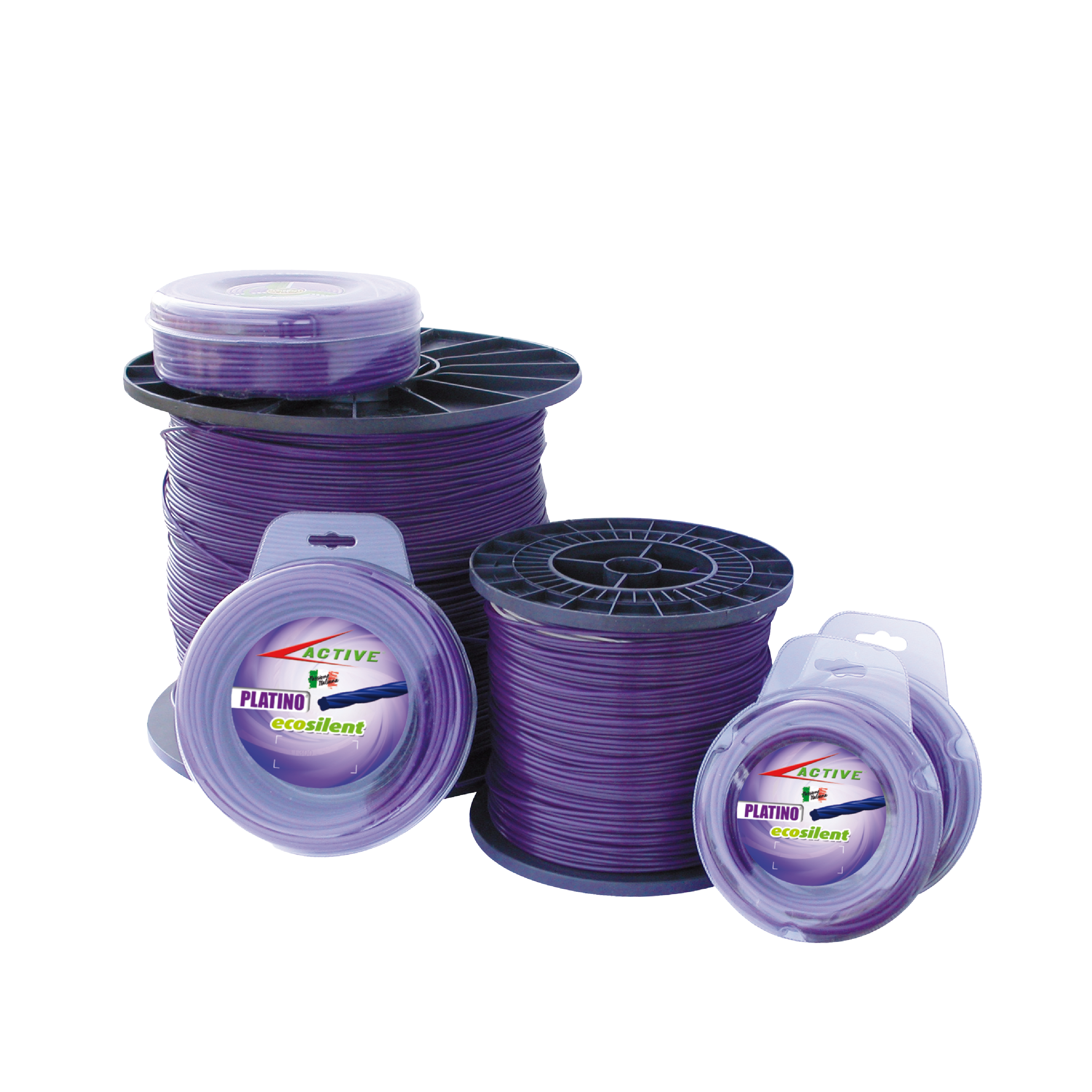 active-platino-eco-silent-filo-decespugliatore-elicoidale image 1