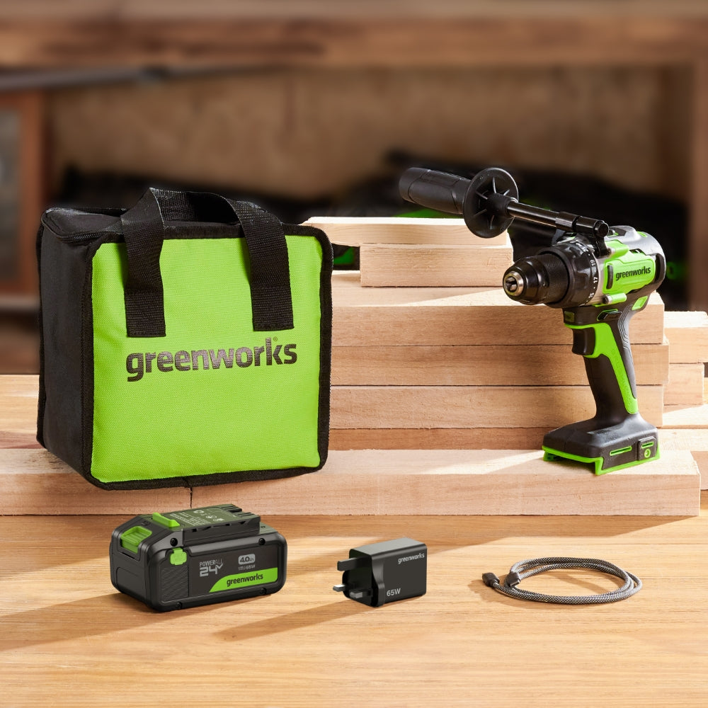 greenworks-powerall-24v-pro-trapano-a-percussione-90nm-con-batteria-4ah image 3