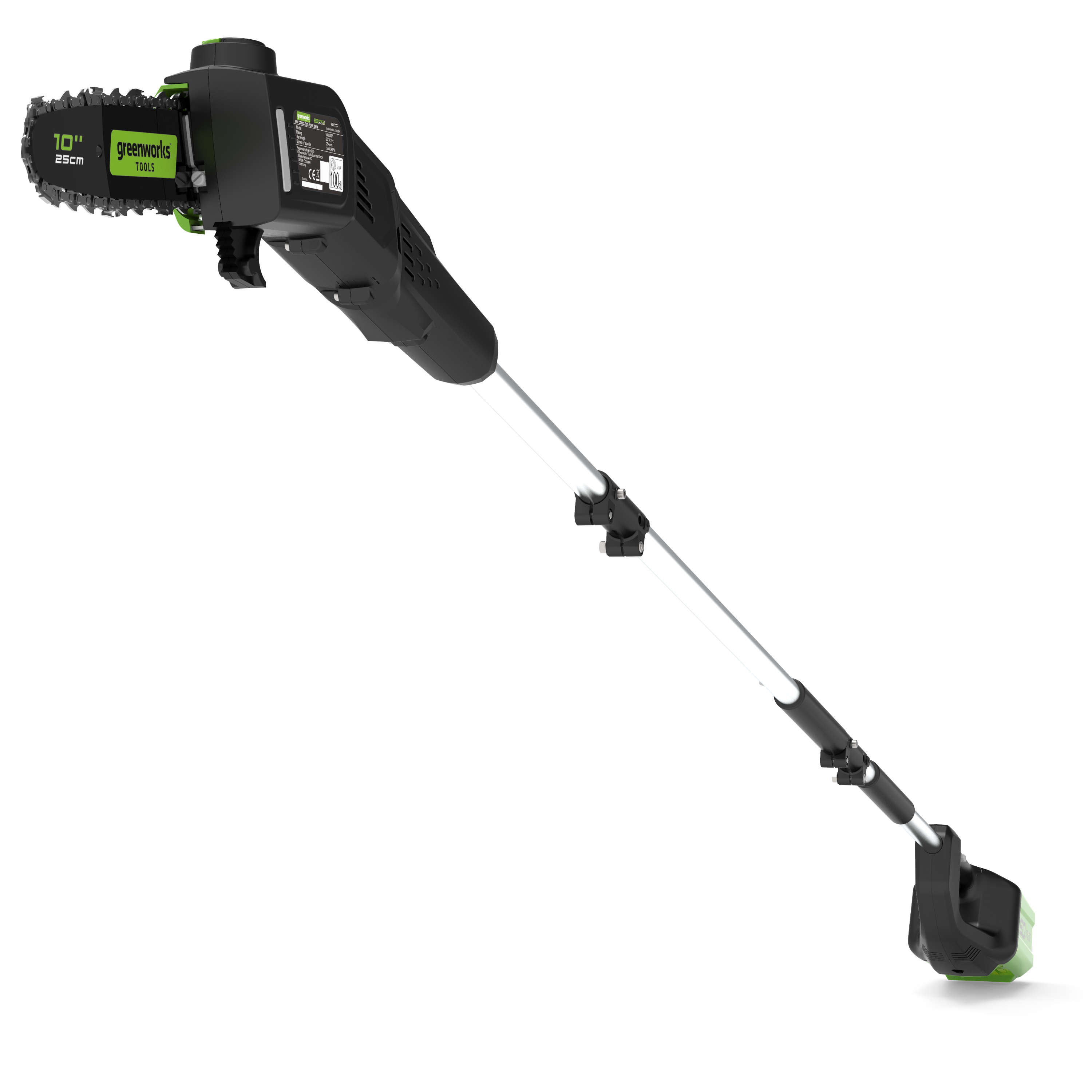 greenworks-60v-motosega-telescopica-potatore-25cm-solo-corpo image 2