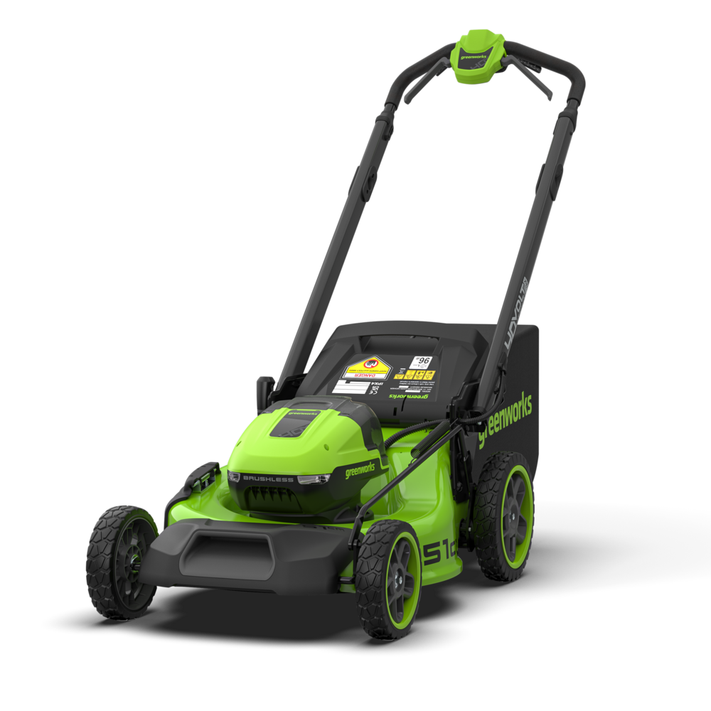greenworks-lm5104s-tosaerba-40v-51cm-semovente-gen-ii-solo-utensile image 1