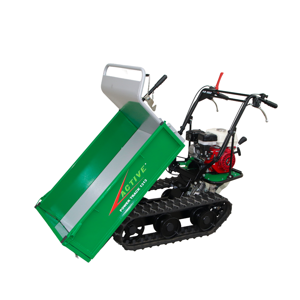 active-1313-motocarriola-cingolata-honda-gx160-portata-300-kg image 2