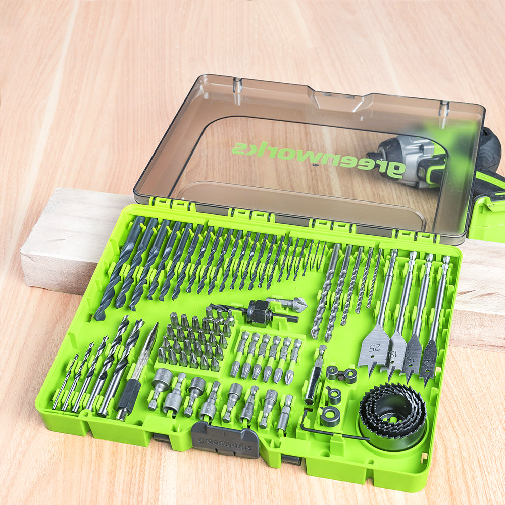 greenworks-set-90-pezzi-punte-trapano-e-inserti-pick-click image 3