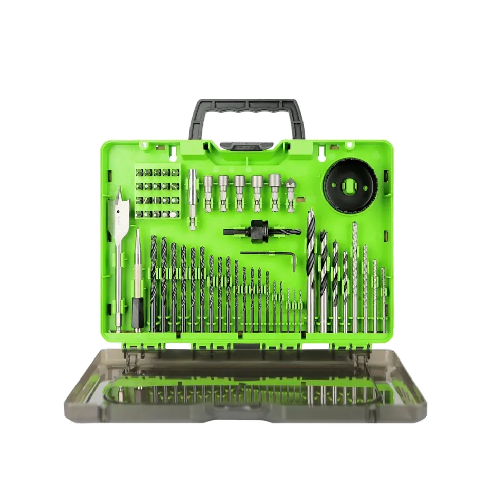 greenworks-set-punte-e-inserti-trapano-60-pezzi-pick-click image 1