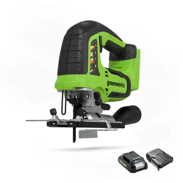 greenworks-gd24jsk2-seghetto-alternativo-brushless-24v-con-batteria-2ah image 1
