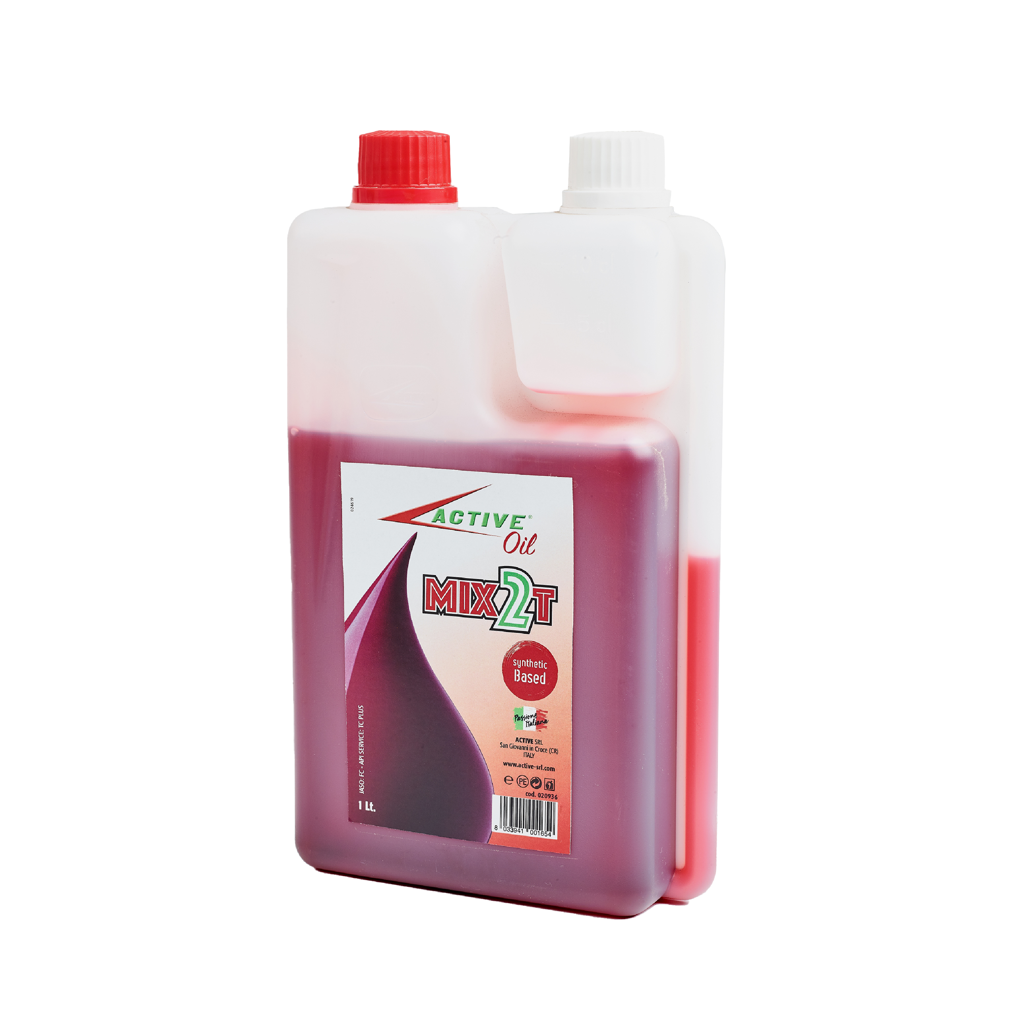 active-sintetico-additivato-olio-motore-2t-api-tc-jaso-fd image 1