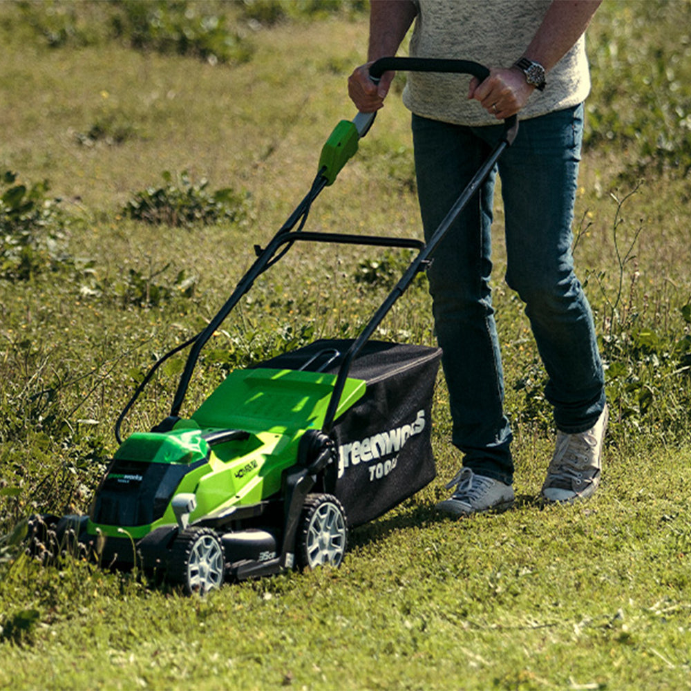greenworks-g40lm35-rasaerba-40v-35cm-solo-corpo-macchina image 3