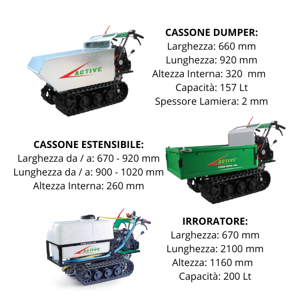 active-1460-power-track-motocarriola-cingolata-da-450-kg image 2