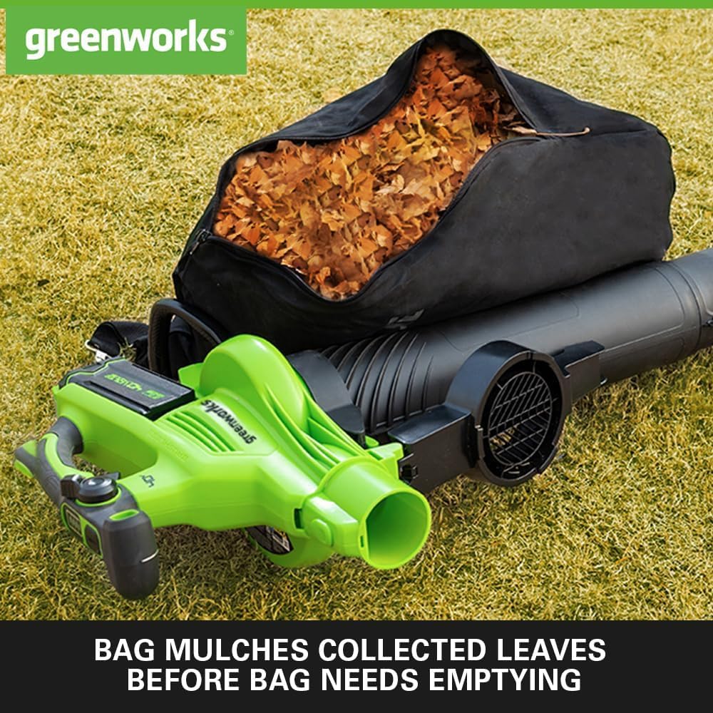 greenworks-40v-gd40bviik2x-soffiatore-aspiratore-370-km-h-con-2x-batterie-2ah image 8