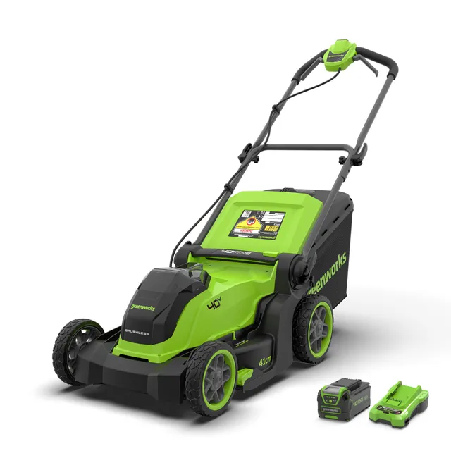 greenworks-mo40l413-40v-tagliaerba-41cm-gen-ii-con-batteria-4ah image 1