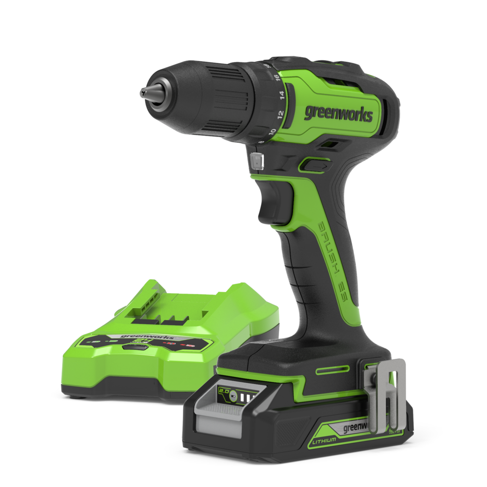 greenworks-powerall-24v-trapano-avvitatore-35nm-con-batteria-2ah image 1