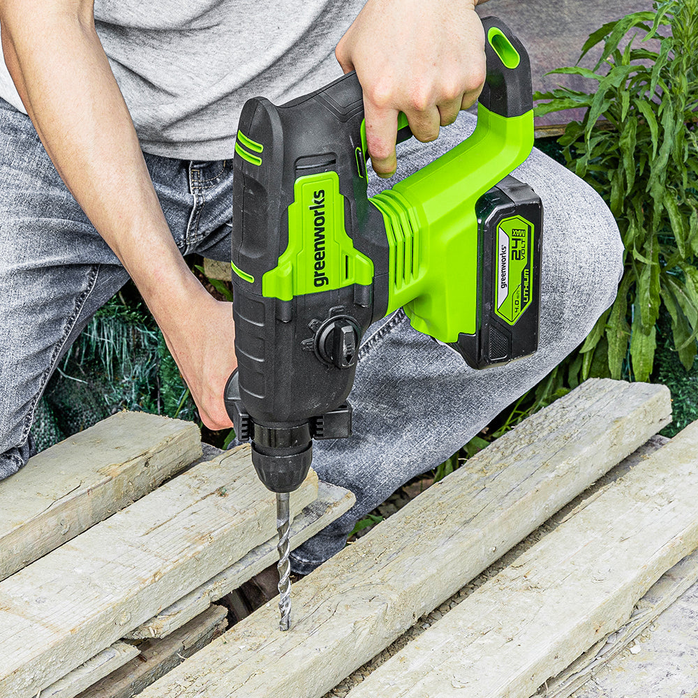 greenworks-24v-powerall-set-avvitatore-a-impulsi-trapano-a-percussione image 7