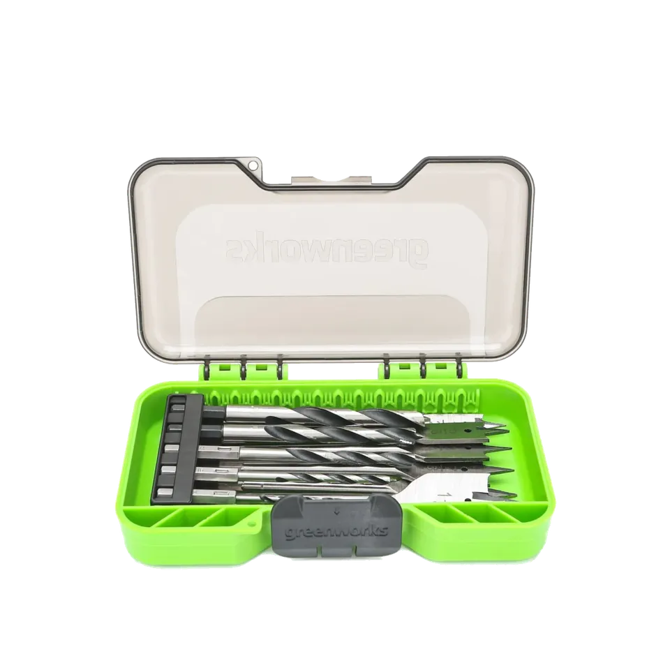 greenworks-set-11-punte-per-legno-4-25mm-per-trapani-e-avvitatori image 1