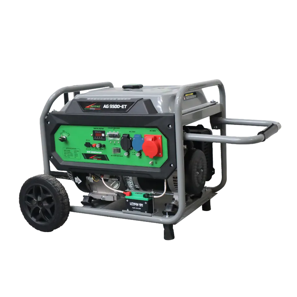 active-ag-9500-et-generatore-di-corrente-8-0-kw-monofase-trifase-con-avr image 1