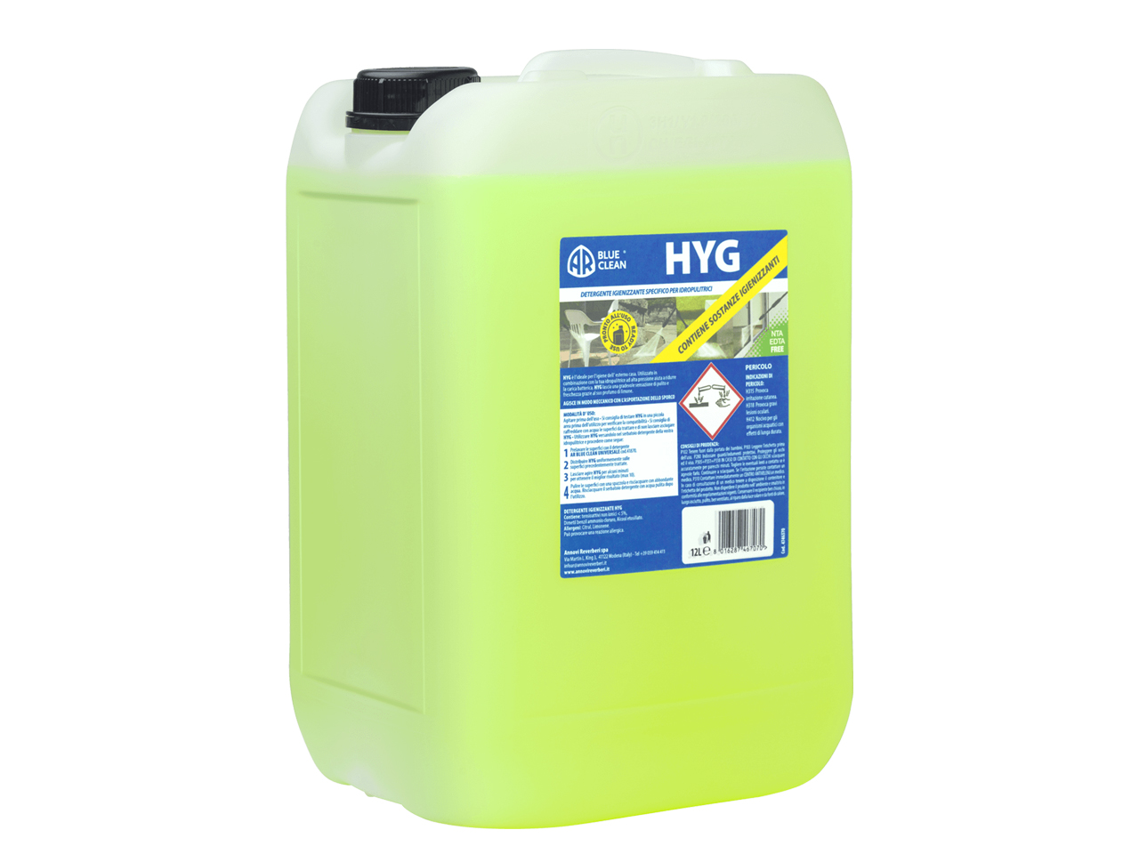 ar-blue-clean-detergente-igienizzante-hyg-12-litri-per-idropulitrice image 1