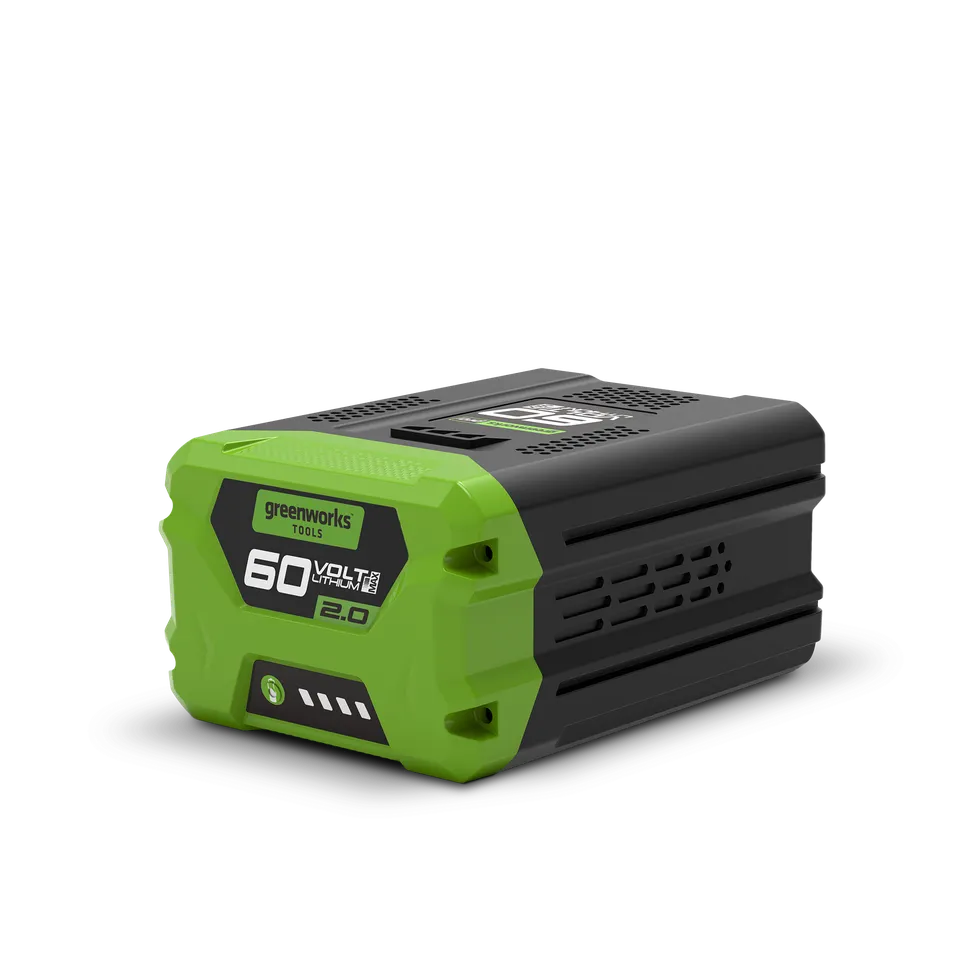 greenworks-batteria-60v-2ah-per-utensili-giardino-e-power-tools image 1