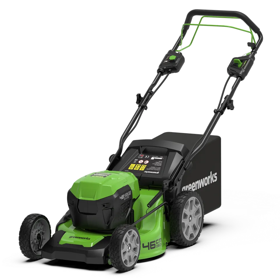 greenworks-powerall-48v-24v-x-2-rasaerba-semovente-46-cm-solo-corpo-macchina image 1