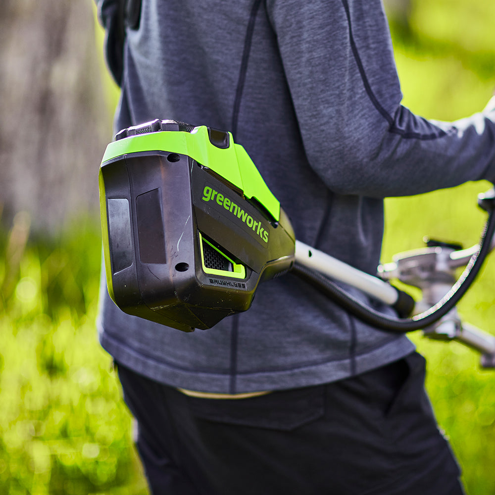 greenworks-60v-decespugliatore-a-manubrio-bici-40cm-gd60bcb-solo-corpo-macchina image 4