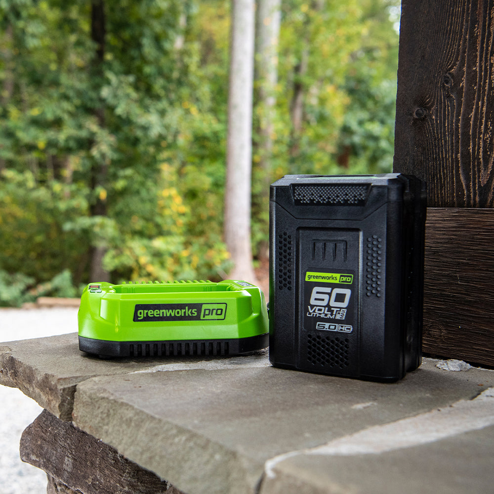 greenworks-g60b5-batteria-60v-5ah-per-utensili-giardino-e-power-tools image 3