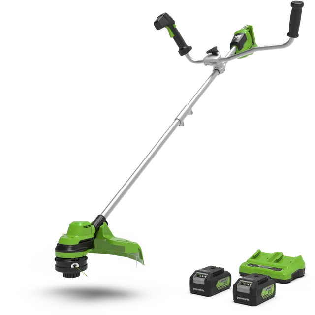 greenworks-powerall-48v-decespugliatore-bike-38cm-con-2-batterie-4ah image 1