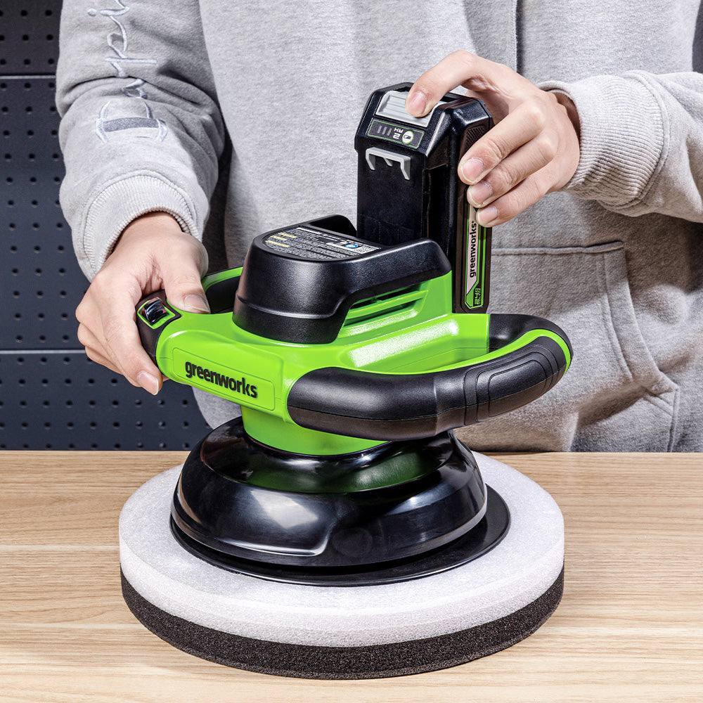 greenworks-powerall-24v-lucidatrice-pad-25-4-cm-fino-a-2800-giri-min image 4