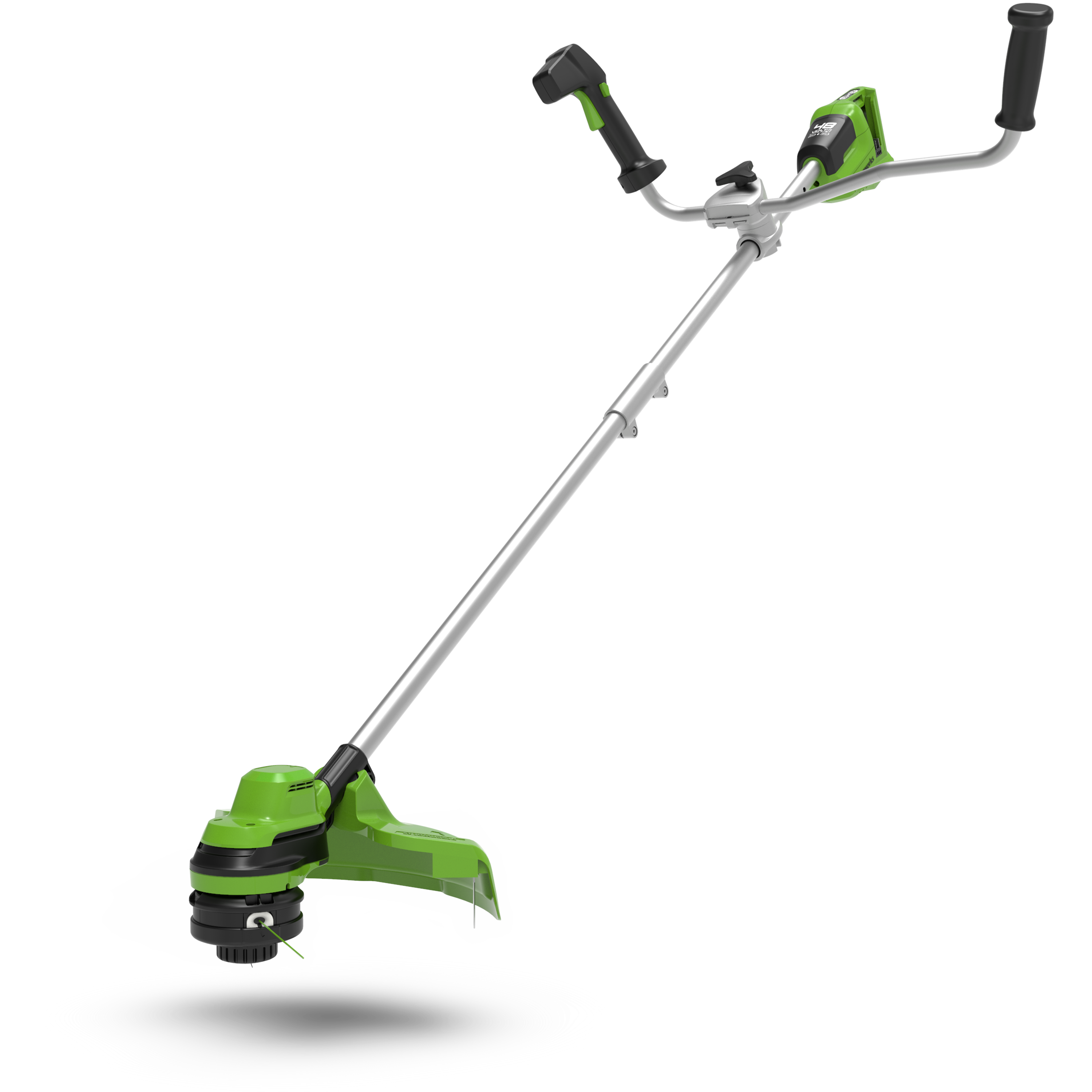 greenworks-gd24x2bcb-decespugliatore-48v-2x24v-38cm-manubrio-bike-solo-corpo image 1