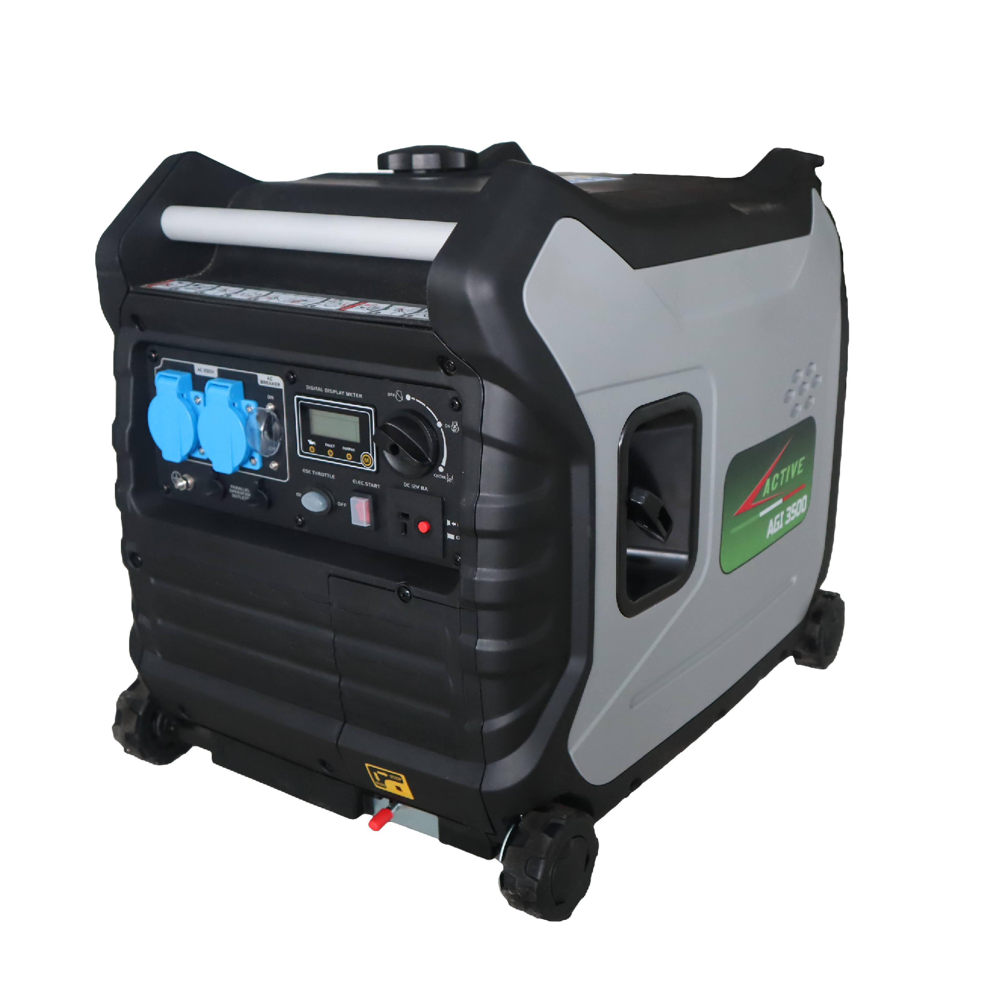 active-agi-3500-generatore-inverter-silenziato-3-5-kw-avviamento-elettrico image 1