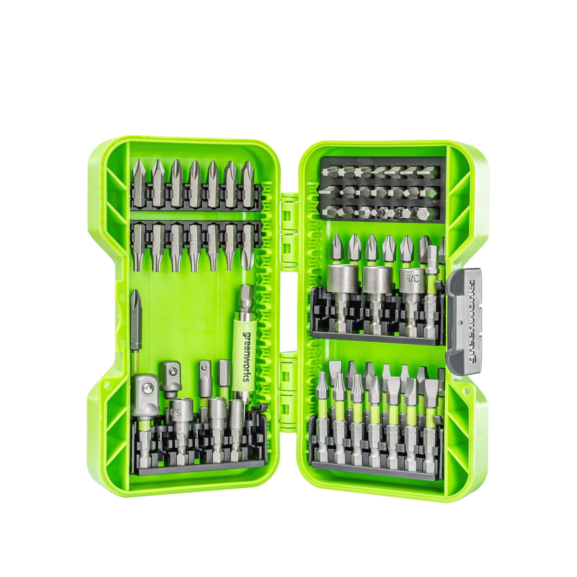 greenworks-set-punte-da-impatto-70-pezzi-con-pick-click image 1
