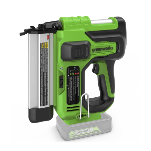 greenworks-powerall-24v-chiodatrice-brad-nailer-solo-corpo image 1